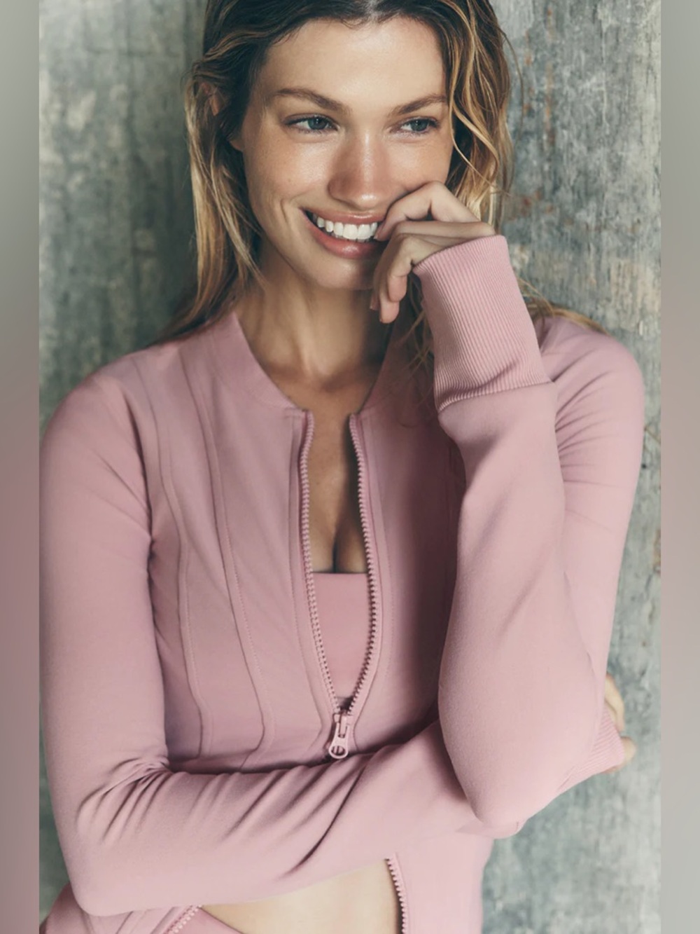 Alo Soft Recharge Jacket Vintage Pink